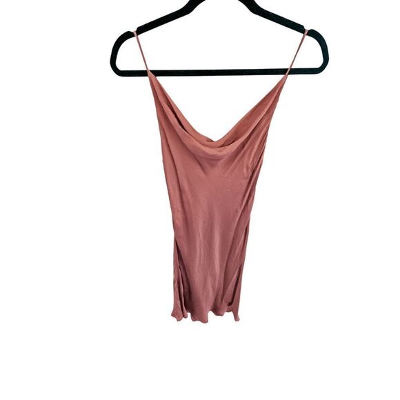 Planet Blue Life Cowl Neck Spaghetti Strap Slip Mini Dress Size XS - Picture 3 of 8